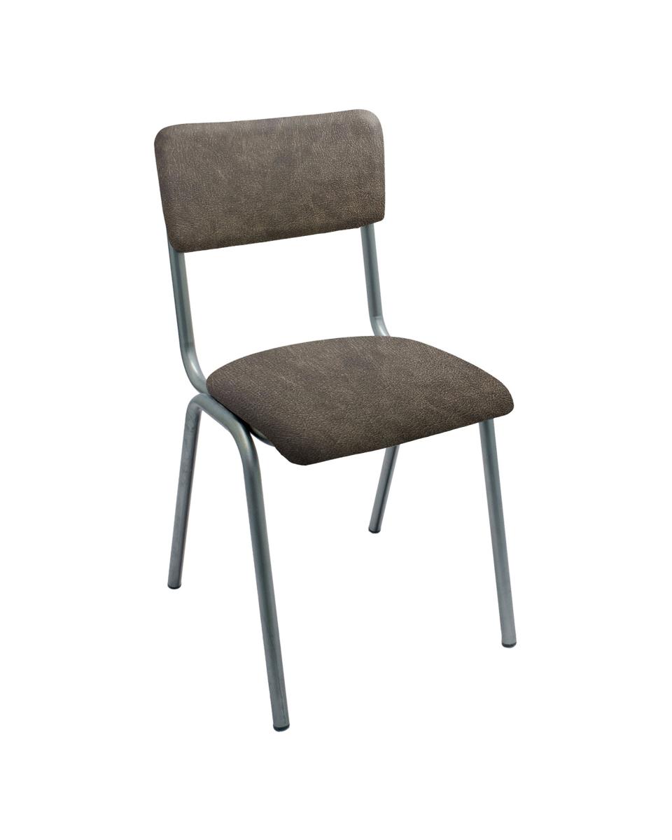 G-Line-Stuhl - Old School - Vintage Metal - PU Anthrazit - G-Line