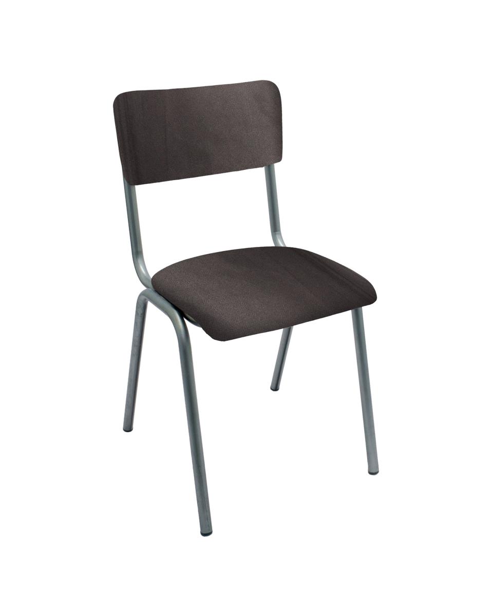 G-Line-Stuhl - Old School - Vintage Metal - Samt Anthrazit - G-Line