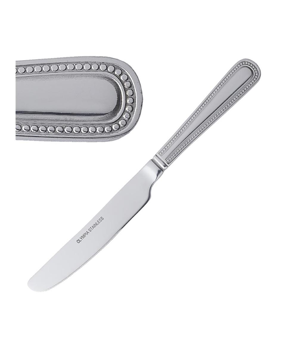 Olympia Bead Dessertmesser - C127
