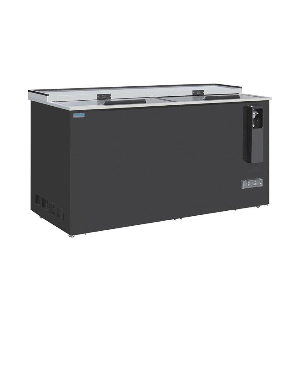 Flaschenkühler - 577 Liter - H 88,8 x 163,4 x 68,7 cm - 230 V - Stahl - Polar - CT332