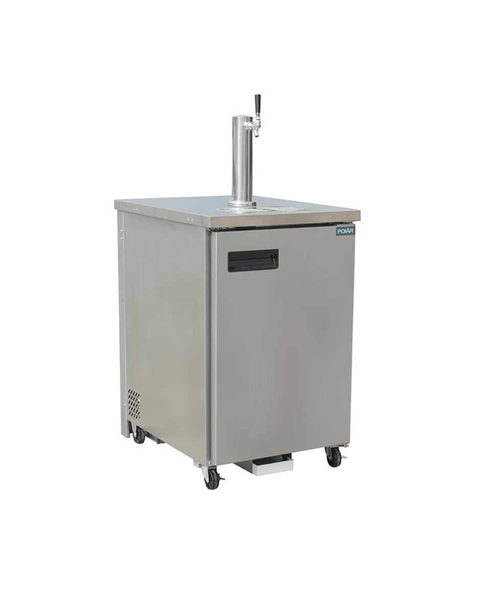 Zapfanlage Kühung - 1 Hahn - H 131,2 x 61,2 x 81 cm - 230 V - Polar - GE632