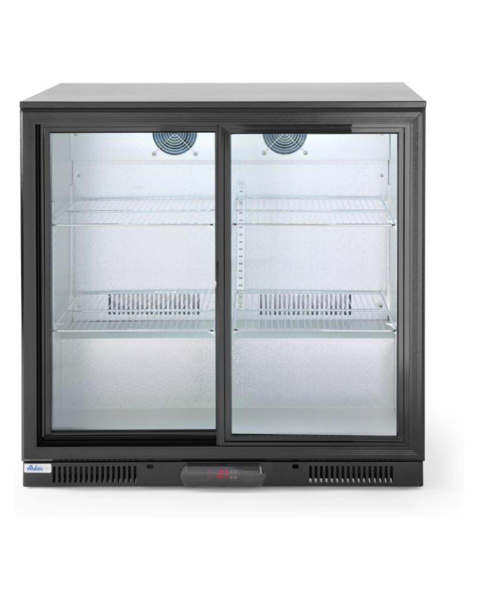 Backbar Kühlschrank - Schiebetüren - 228L - Hendi - 233917