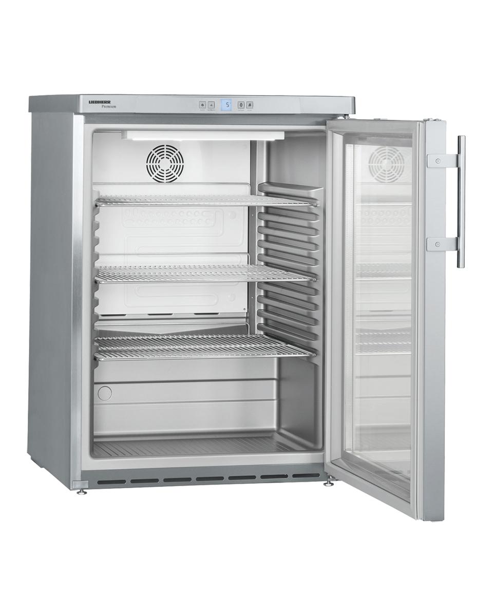 Gastronomiekühlschrank - Edelstahl - 148 Liter - 1 Tür - Liebherr - FKUv 1663-24