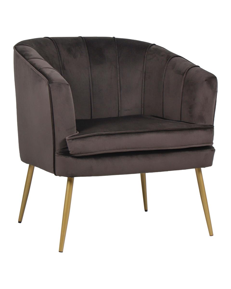 Gastronomiesessel - Relax - 75 CM - Samt - Anthrazit - G-Line