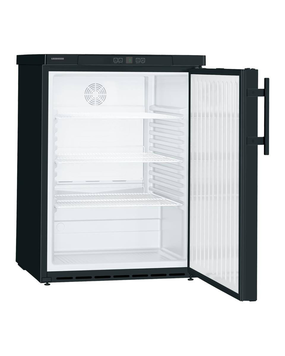 Gastronomiekühlschrank - Schwarz - 130 Liter - 1 Tür - Liebherr - FKUv 1610-24/744
