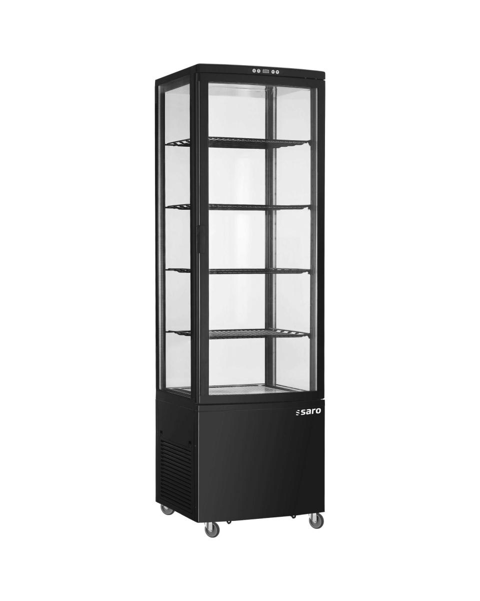 Kühlvitrine - 240 Liter - Schwarz - Saro - 330-1036