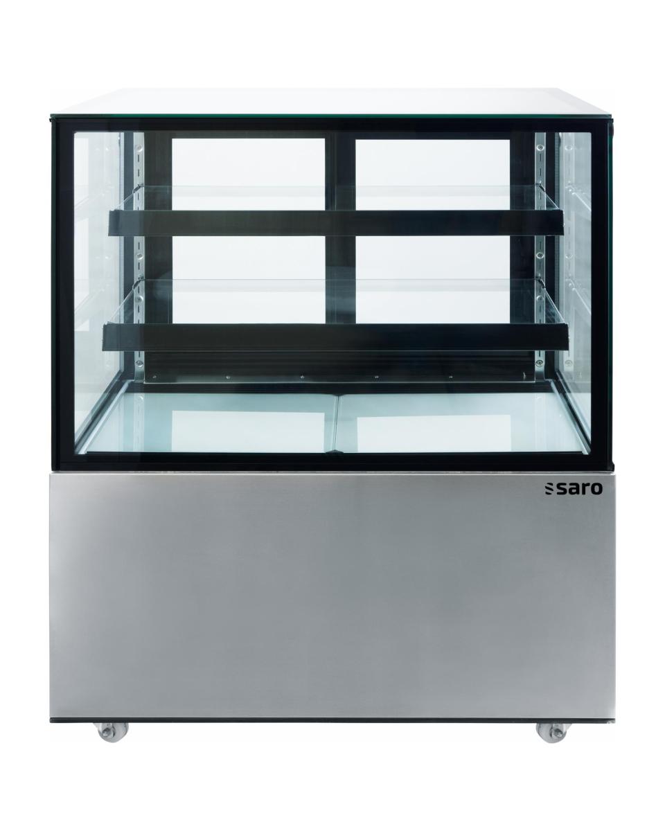 Gebäckvitrine - 300 Liter - Edelstahl - Saro - 330-1105