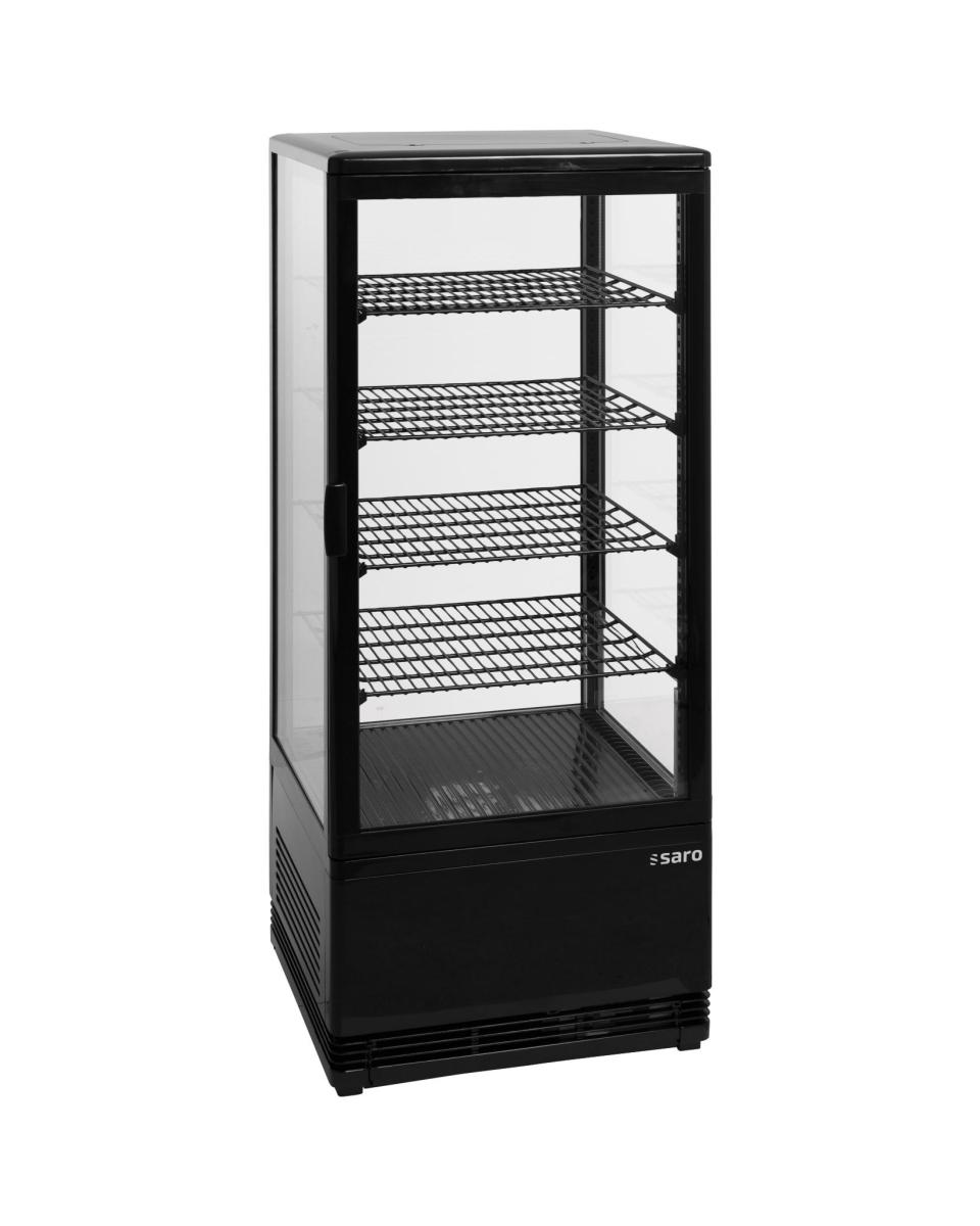 Kühlvitrine - 100 Liter - Schwarz - Saro - 330-1013