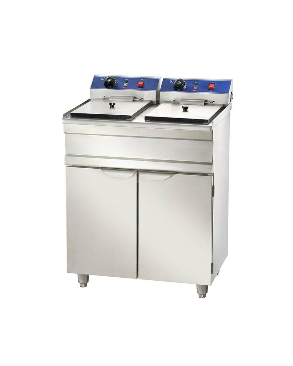 G-Line - 2 x 13 Liter - 400V - Standgerät - 058152 - G-Line-Fritteuse