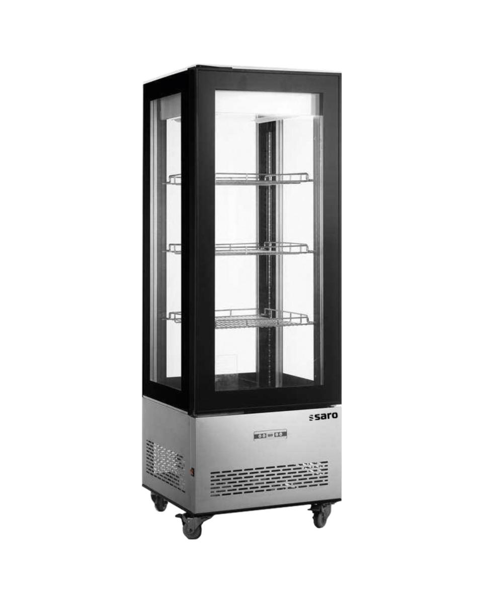 Kühlvitrine - 400 Liter - Schwarz - Saro - 330-1100