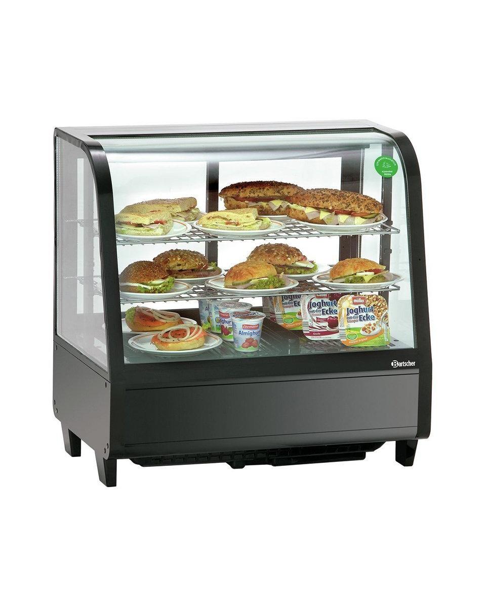 Kühlvitrine - 100 Liter - Schwarz - Bartscher - 700201G