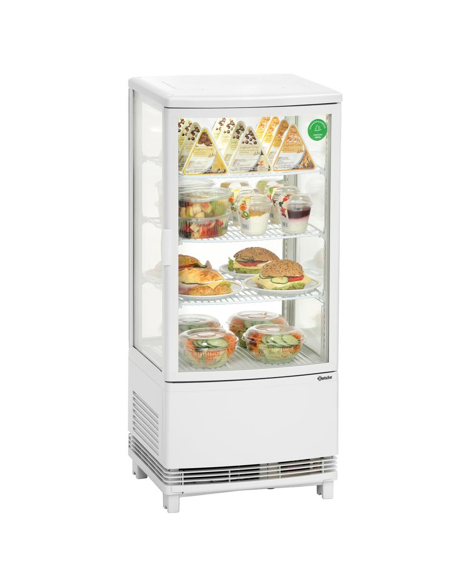Kühlvitrine - Tischmodell - 86 Liter - Weiß - Bartscher - 700678G