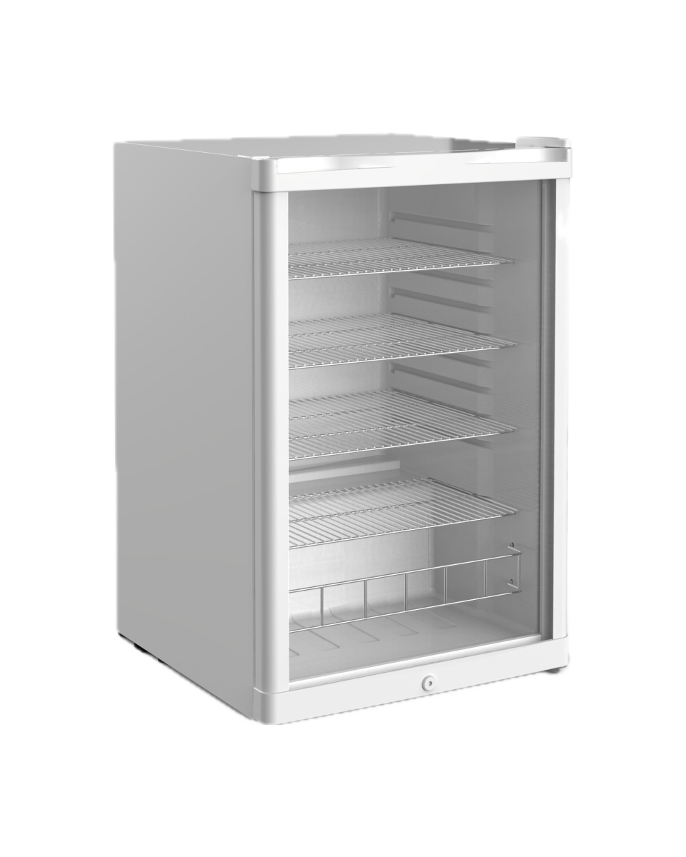 Kühlschrank-Glastür – 130 Liter – 1 Tür – Weiß – Husky – KK111-BK-NL-HU