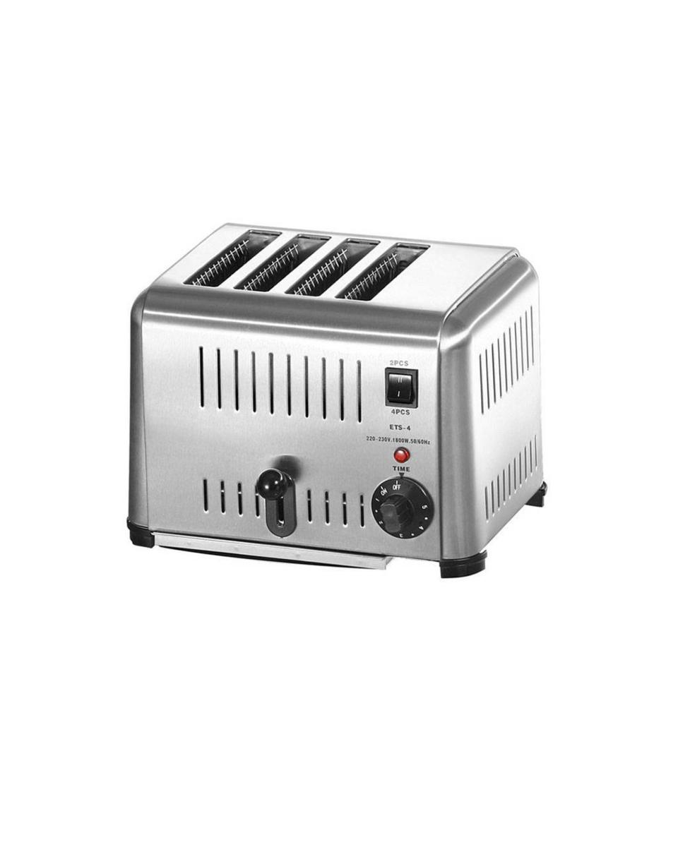 Toaster - 4 Schlitze - Edelstahl - G-Line - 58156