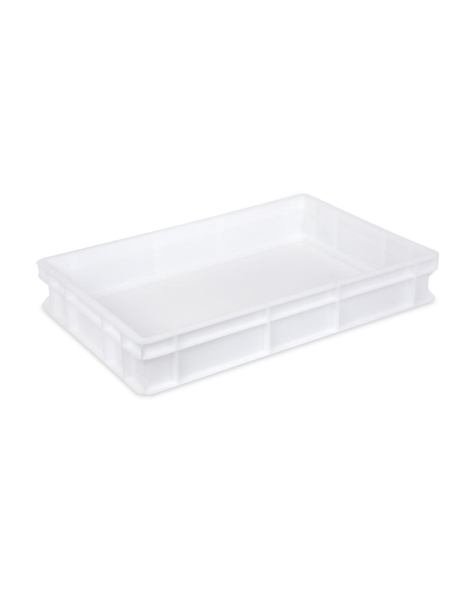 Pizzaballen-Behälter - Teigkiste - H 10 x 60 x 40 cm - Weiß - G-Line