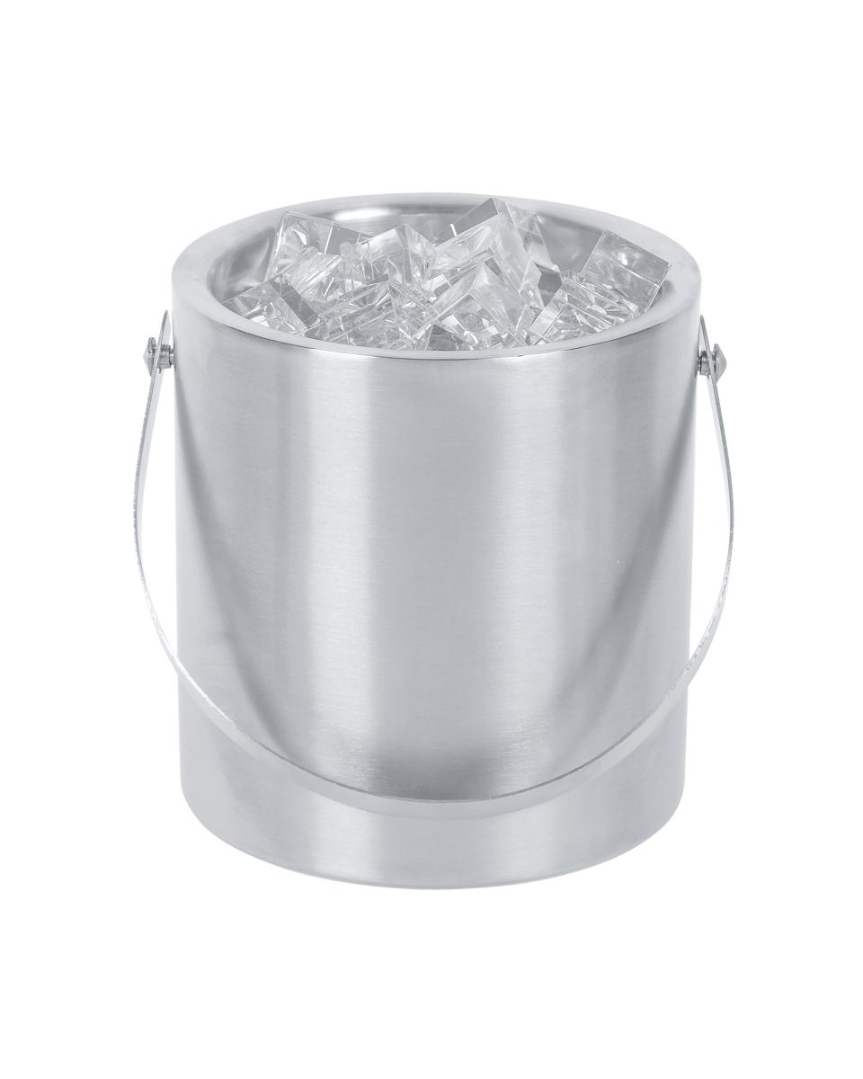 Eiskübel - doppelwandig - 15 cm - Edelstahl - G-Line