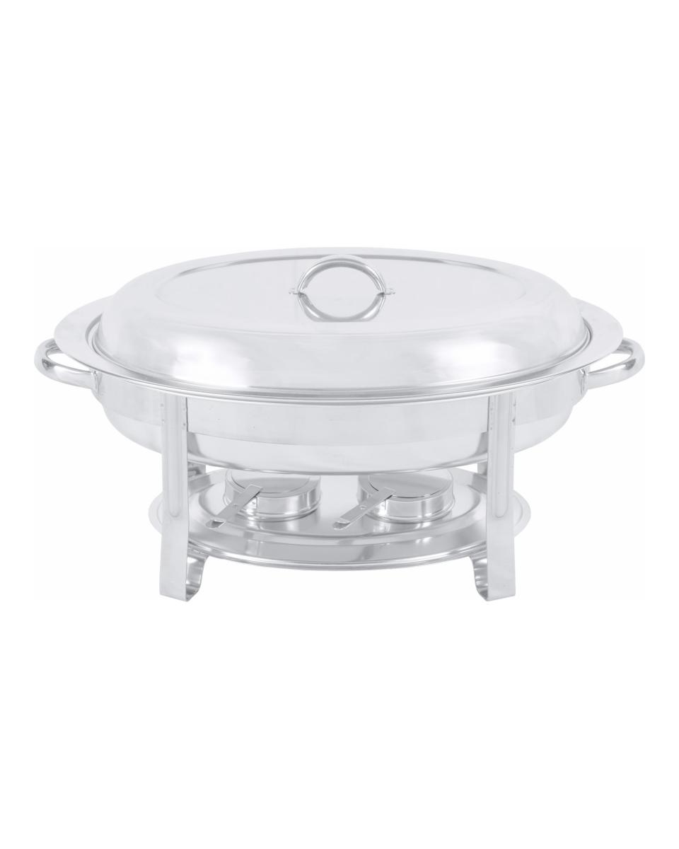 Chafing Dish - Oval - Edelstahl - 5,5 Liter - G-Line