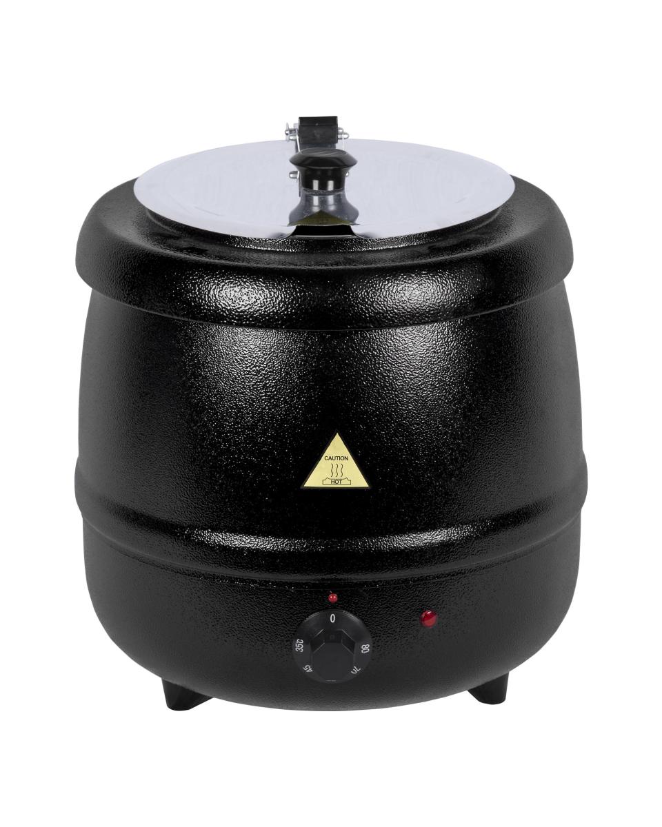 Suppenkessel - Schwarz - 10 Liter - G-Line