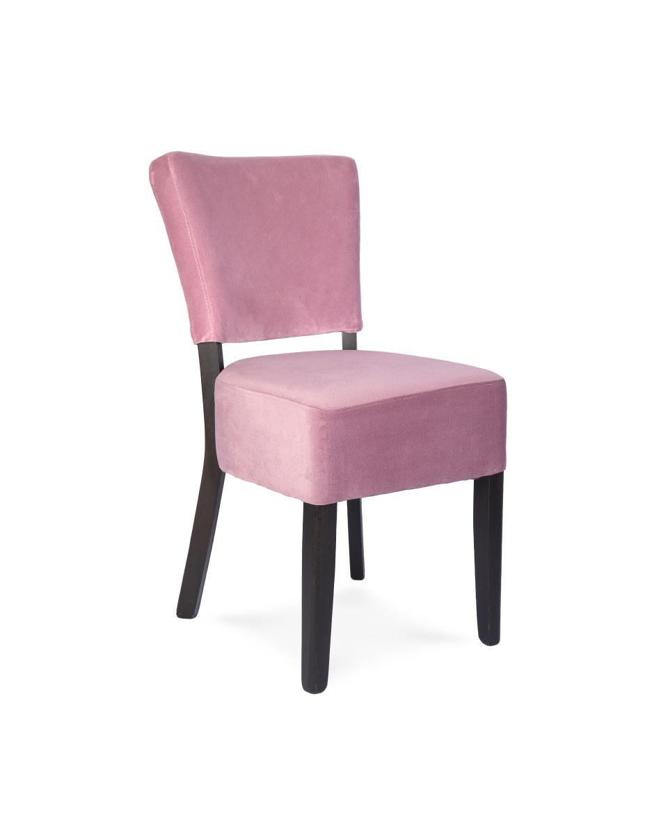 Gatro-Stuhl - Rom - Samt - Pink