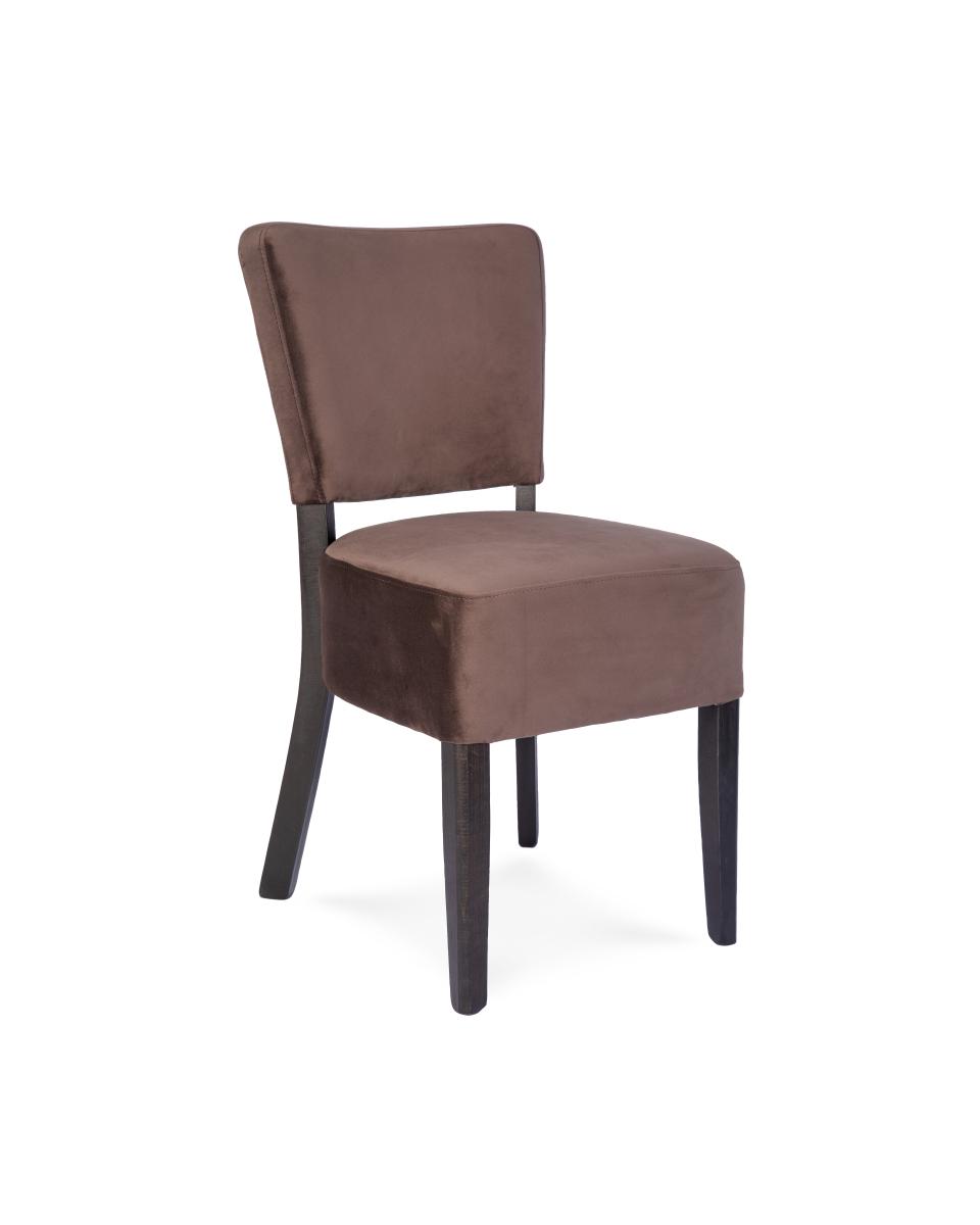 G-Line-Stuhl - Rom - Samt - Braun