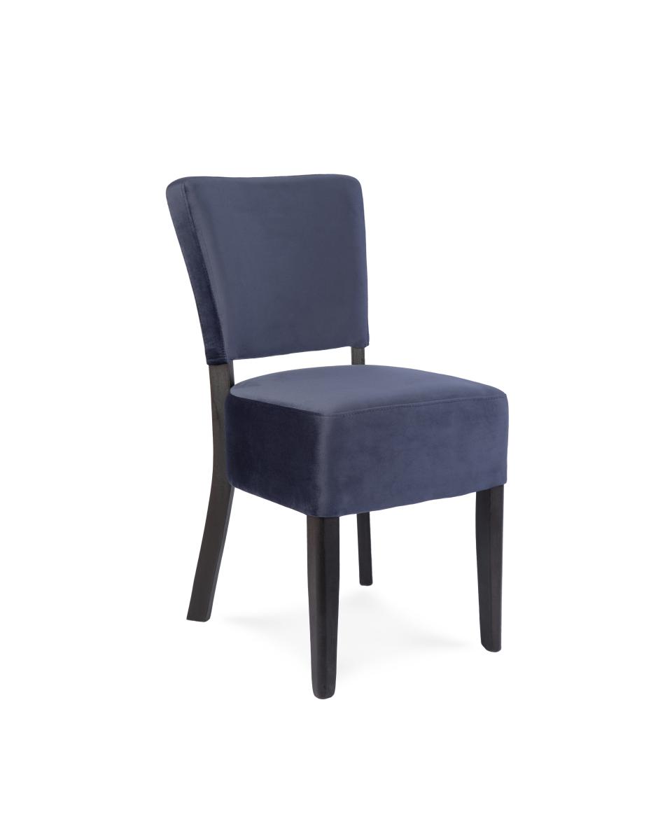G-Line-Stuhl - Rom - Samt - Dunkelblau