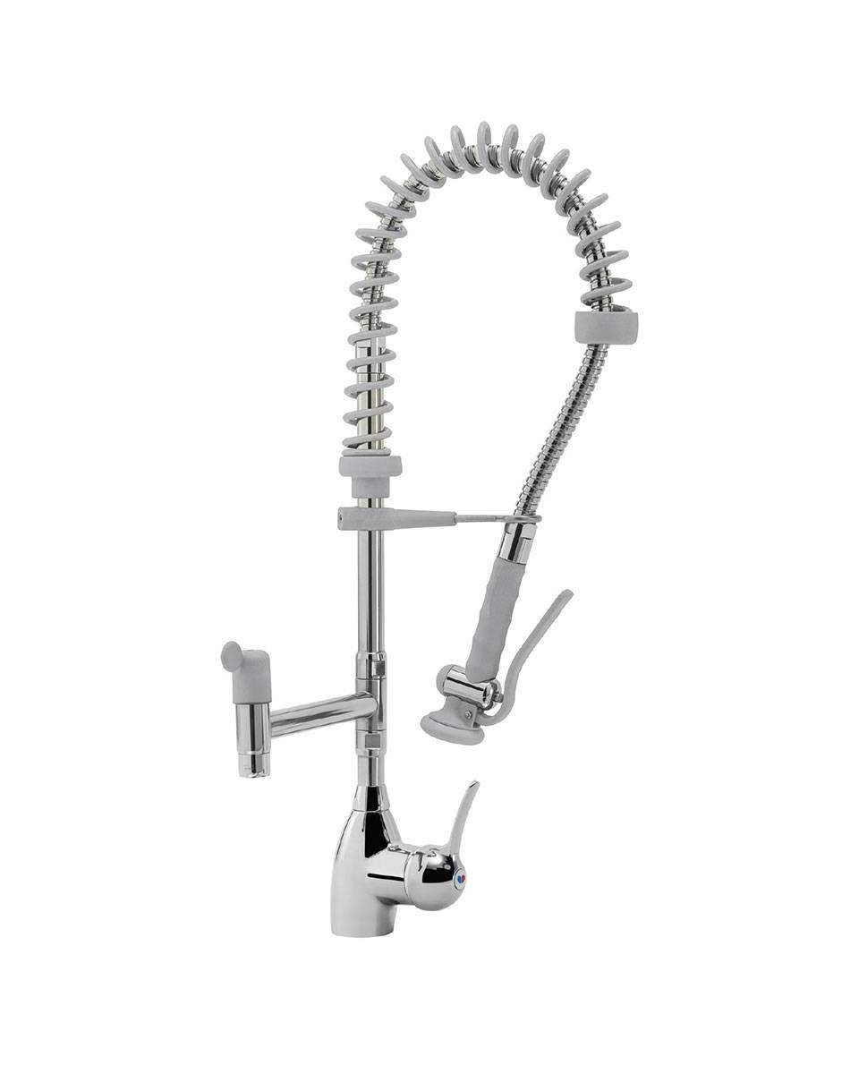 Sprüher & Wasserhahn - Edelstahl - Mischbatterie Monobetrieb - CW4086/M - Diamond