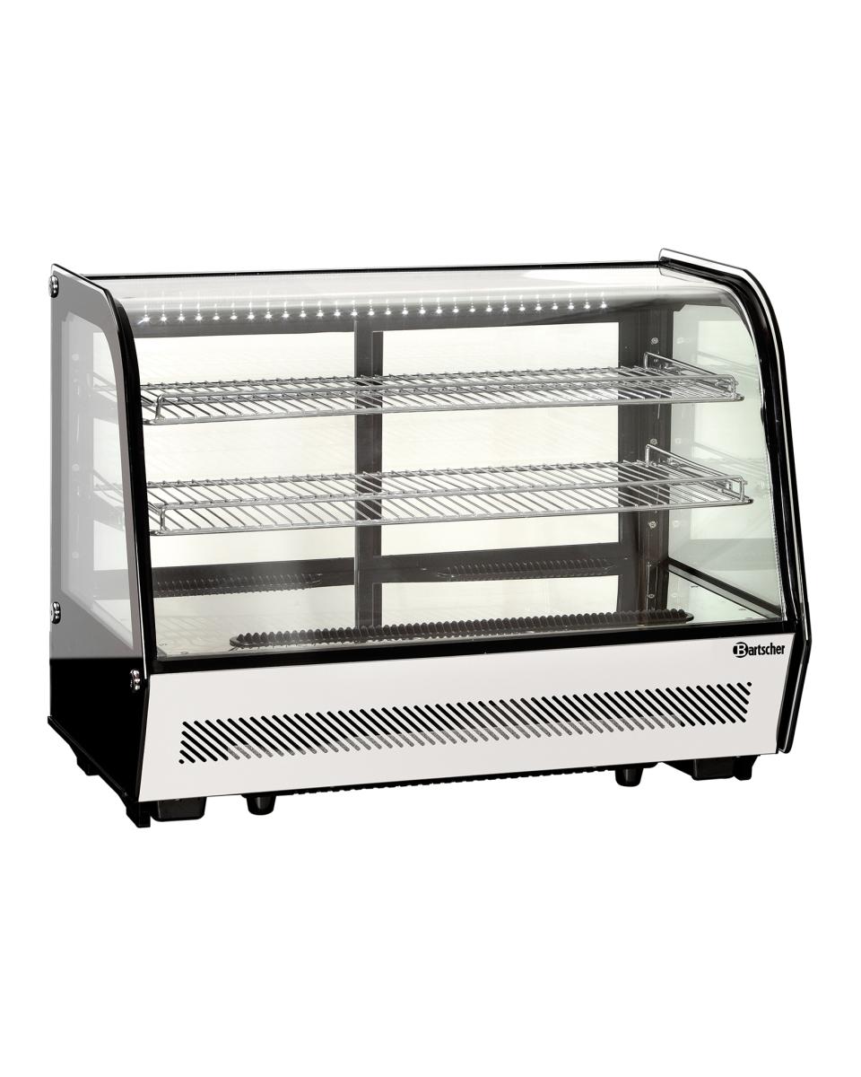 Kühlvitrine - 160 Liter - Schwarz - Bartscher - 700203G
