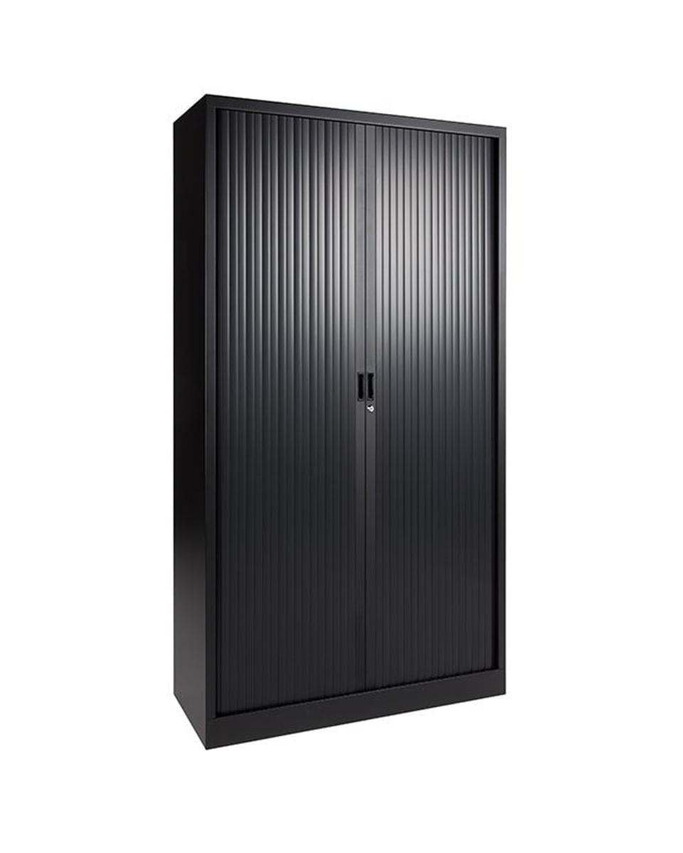Rollladenschrank - Schwarz - H 195 x 120 x 43 cm - Proflight