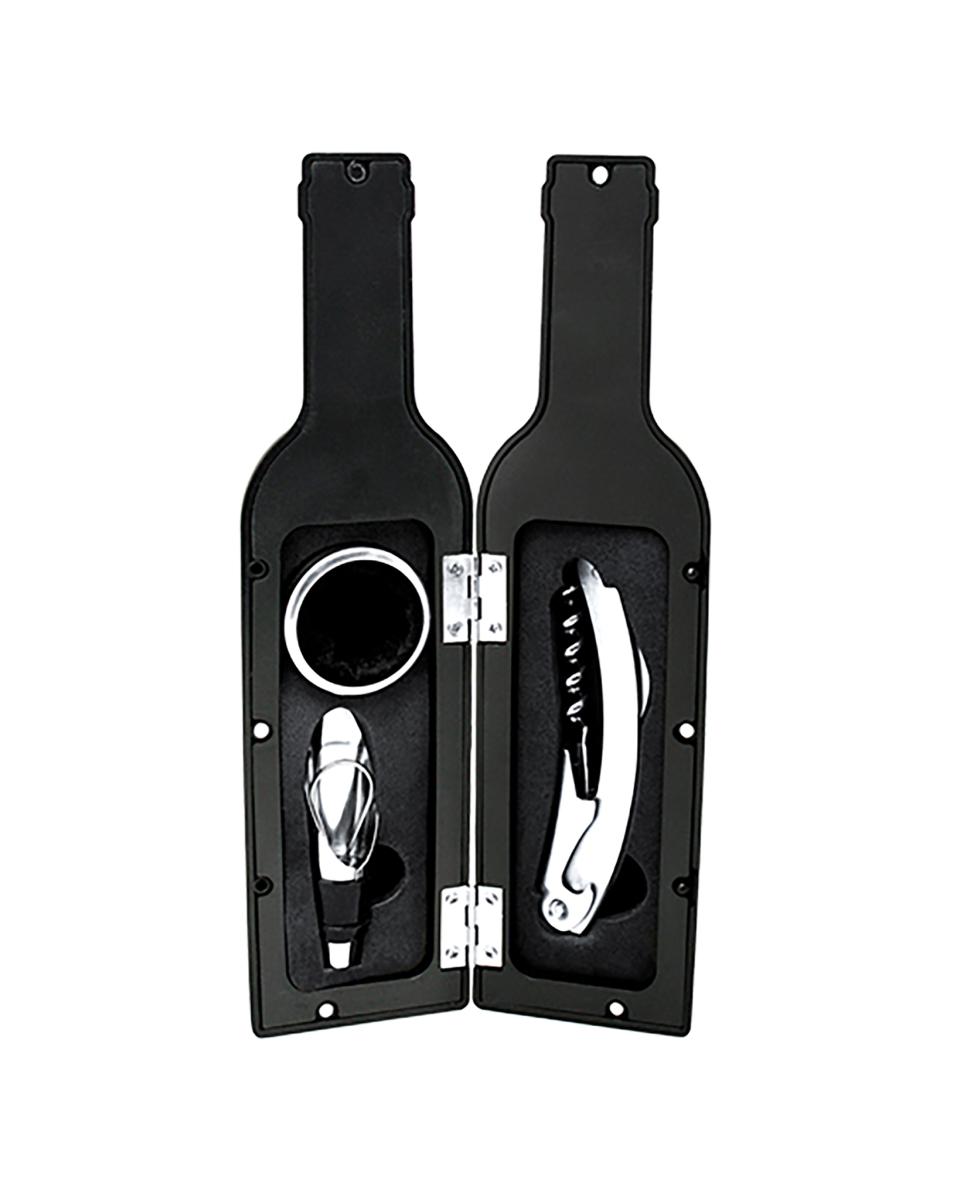 Weinset - 0,24 KG - Polycarbonat - Dekor - Vin Bouquet - 220078