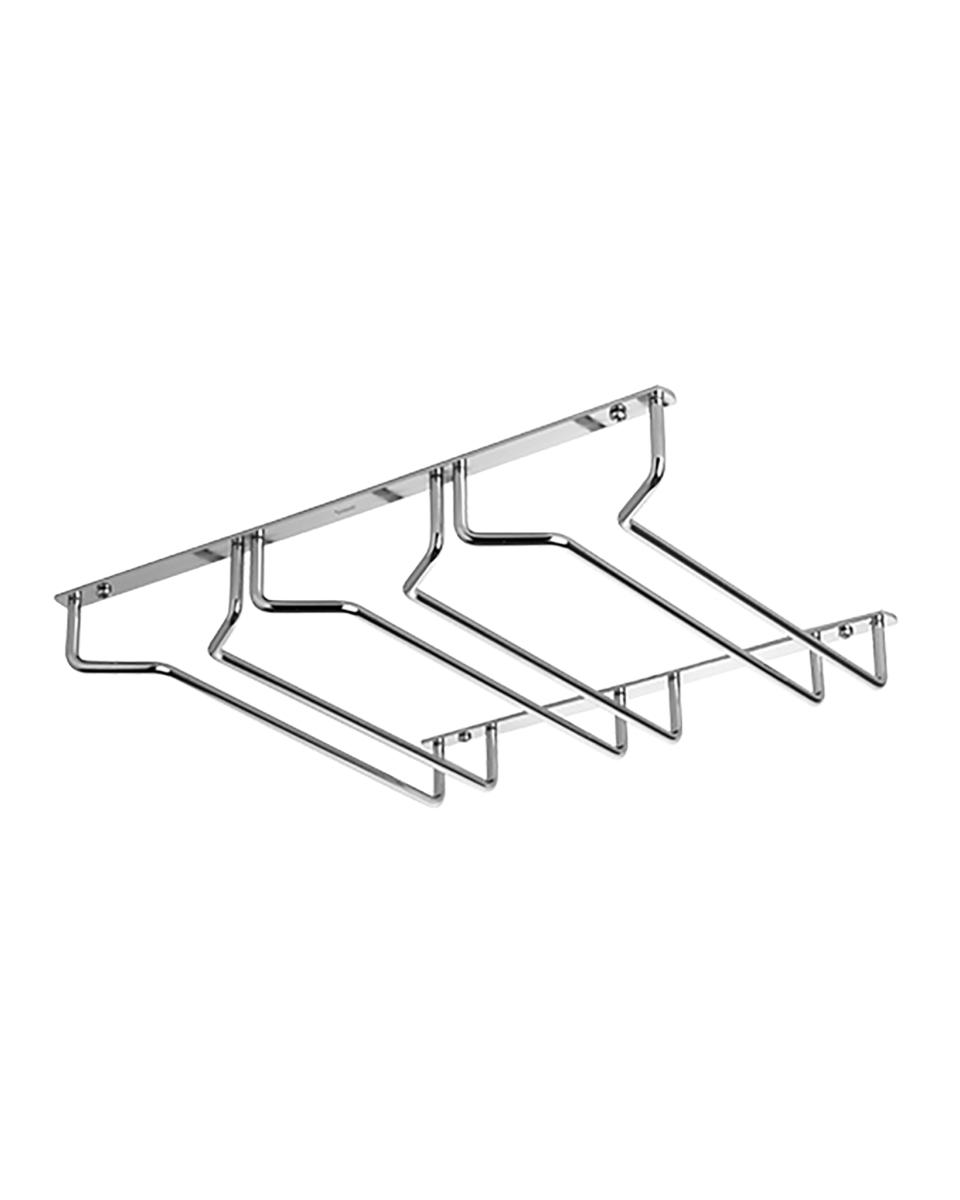 Gläserschiene - Edelstahl - 26 cm - 220035