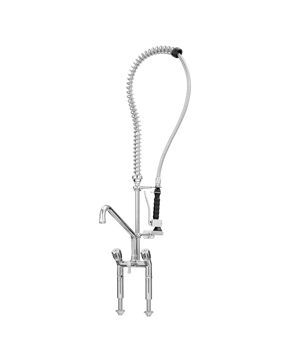 Zweigriffmischer - Mit Vorspüldusche - 40 Liter / min - Bartscher - 400137