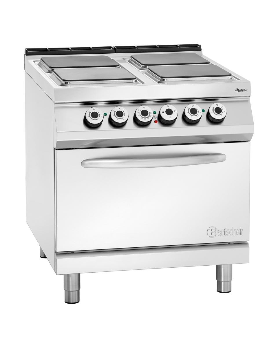 Elektroherd - 4 Felder - Mit Backofen - 296325 - Bartscher