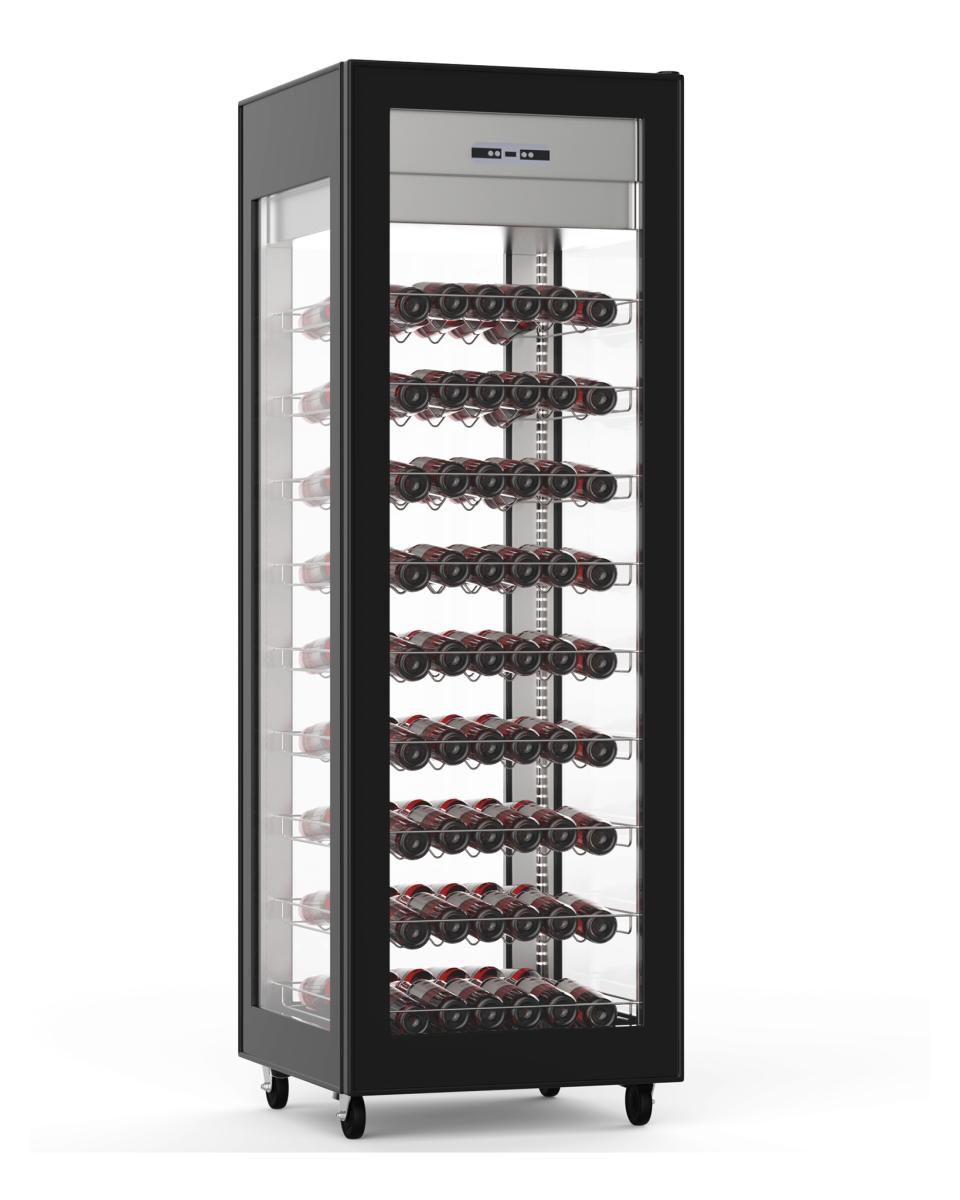 Gekühlter Weinschrank - 400 L - Schwarz - G-Line