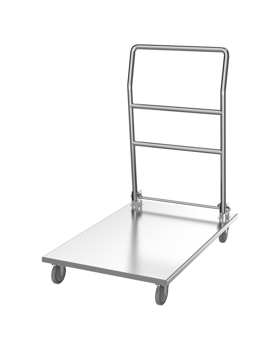 Plattformwagen - Edelstahl - 150 kg - Klappbar - G-Line