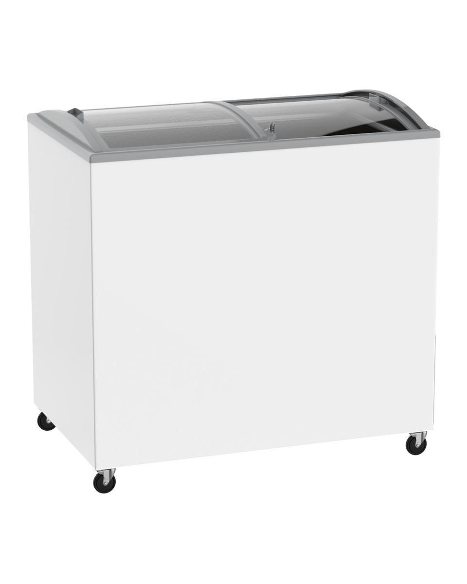 Eiskühltruhe - 300 Liter - Schiebetür - H90,4 x 103,9 x 65,3 cm - G-Line