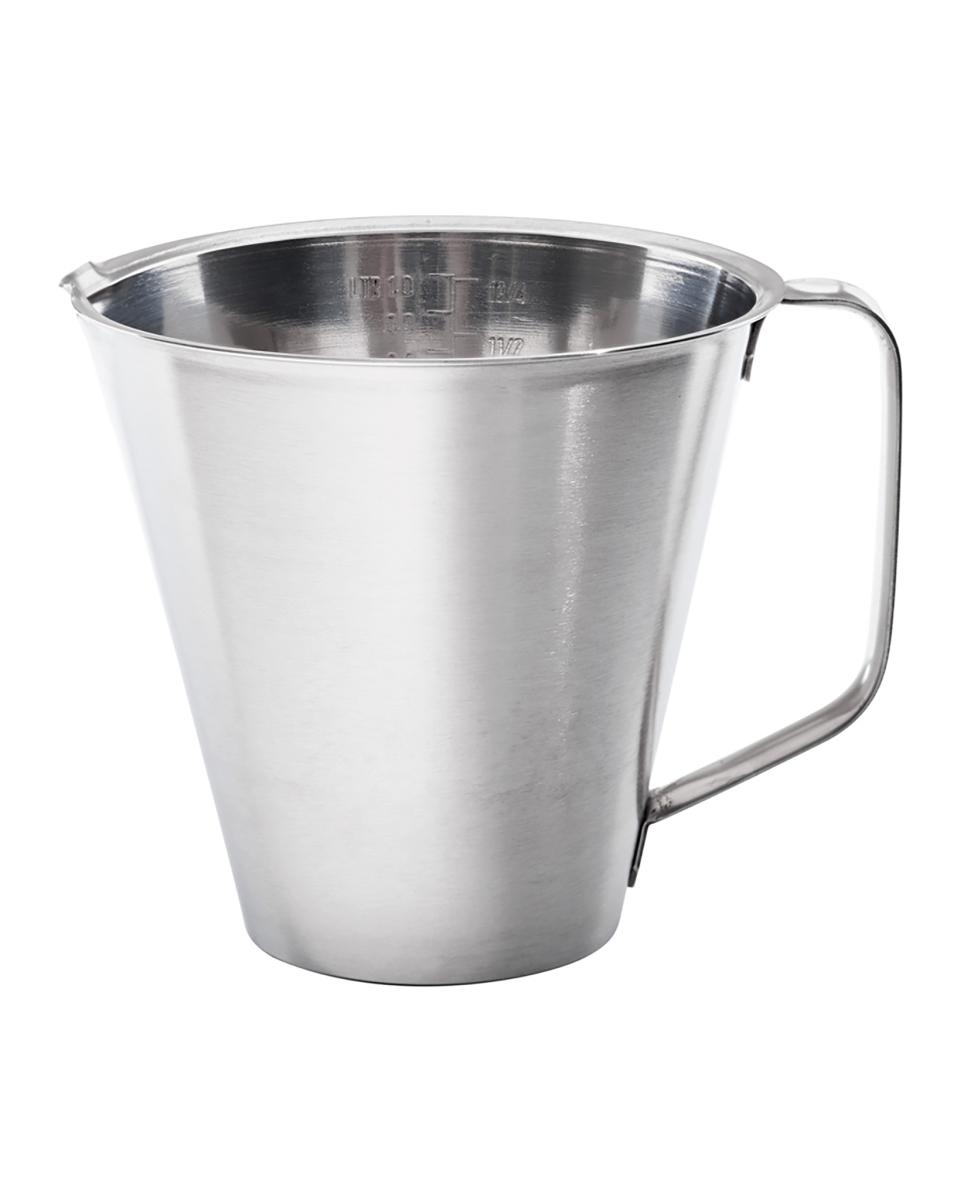 Messbecher - 1 Liter - Edelstahl - G-Line