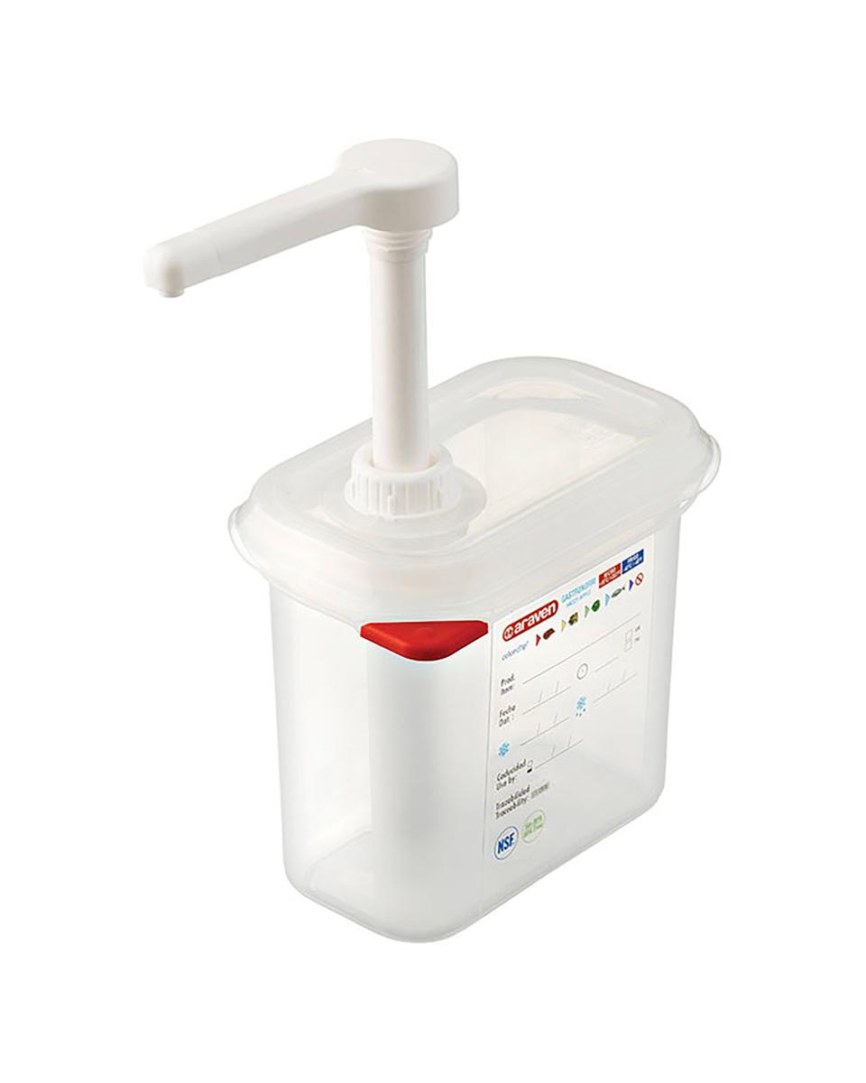 Saucenspender - 1/9 GN - 15 cm - 1,5 Liter - G-Line