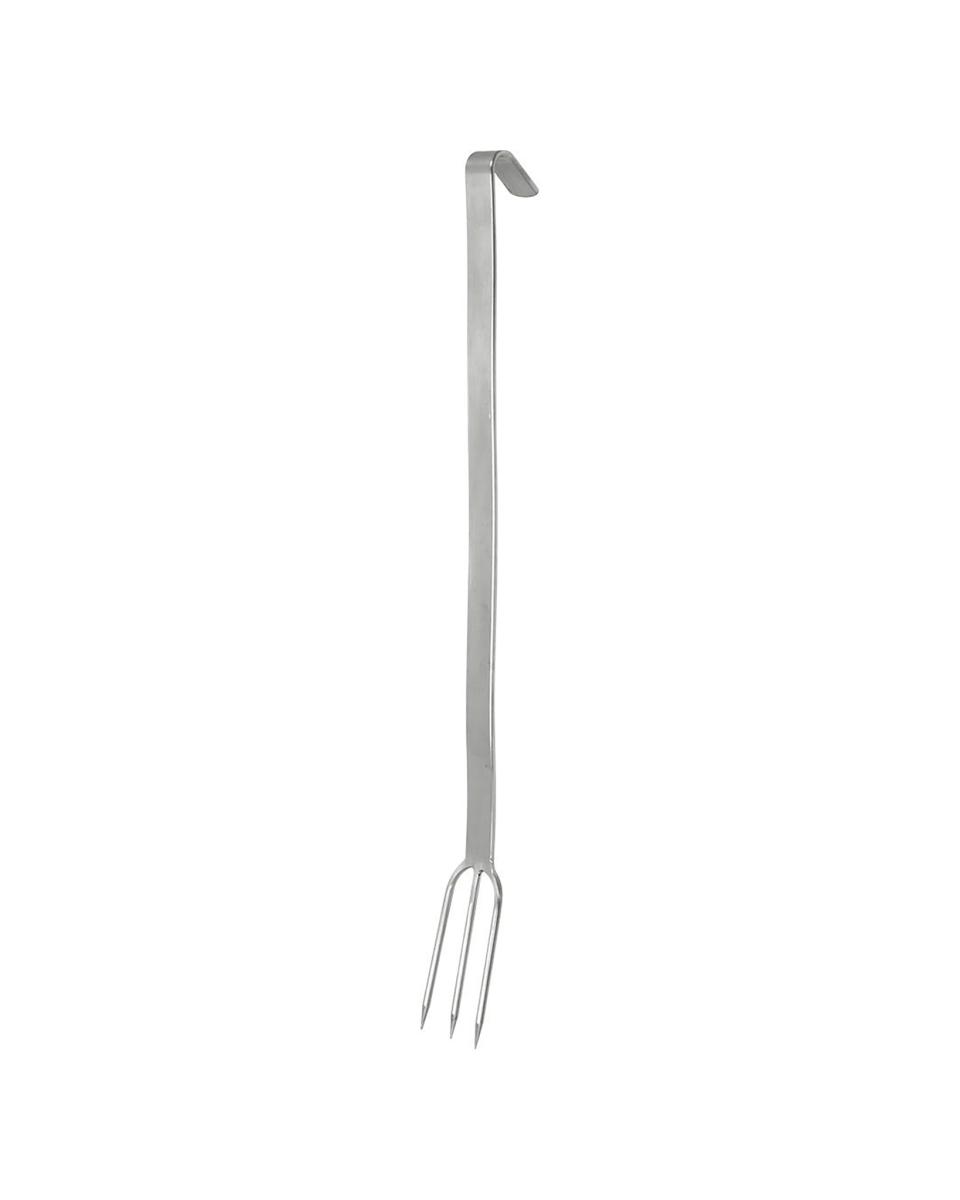 Fleischgabel - 3 Zähne - 50 cm - Edelstahl - G-Line