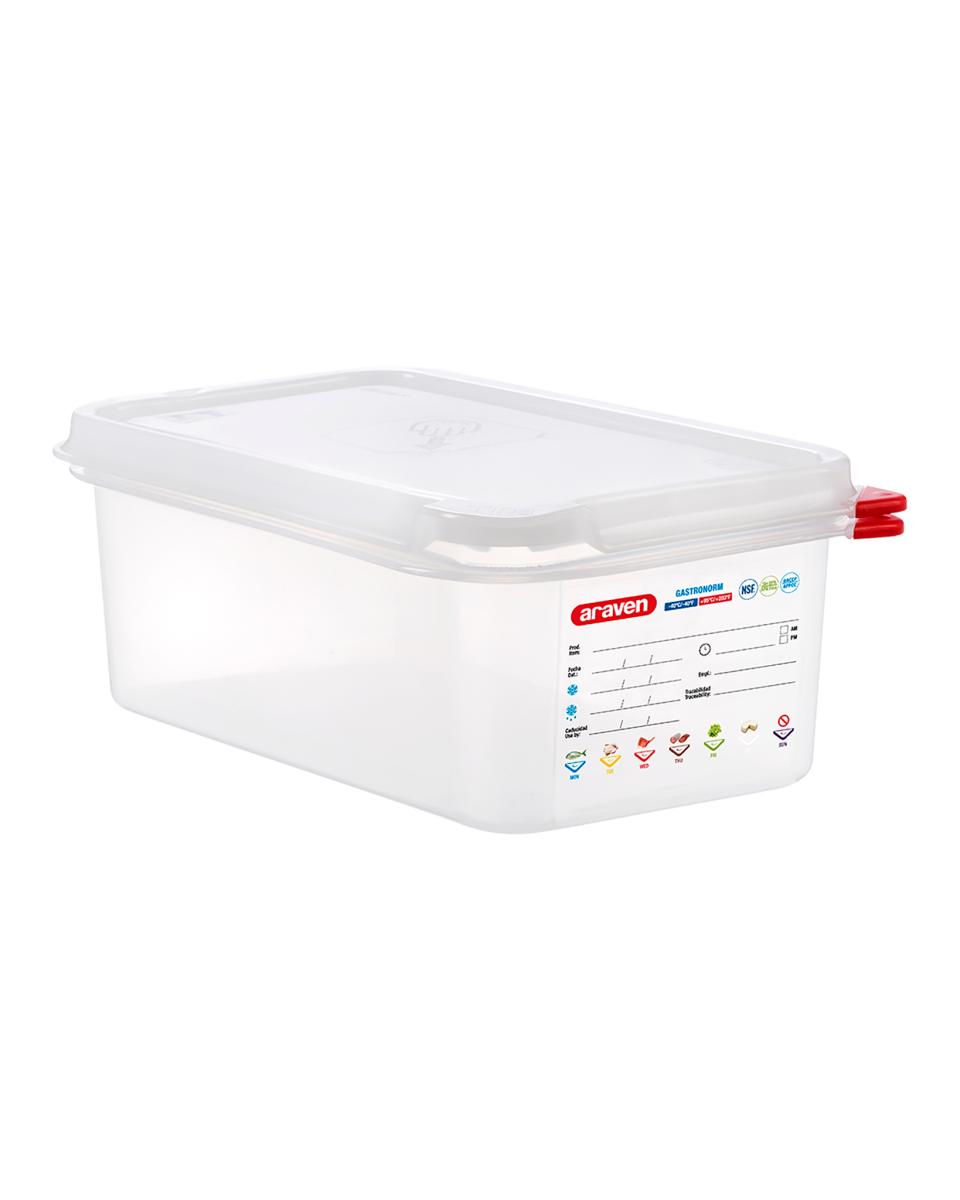 Lebensmittelbox - 1/4 GN - 100 mm tief - Polypropylen - Promolin