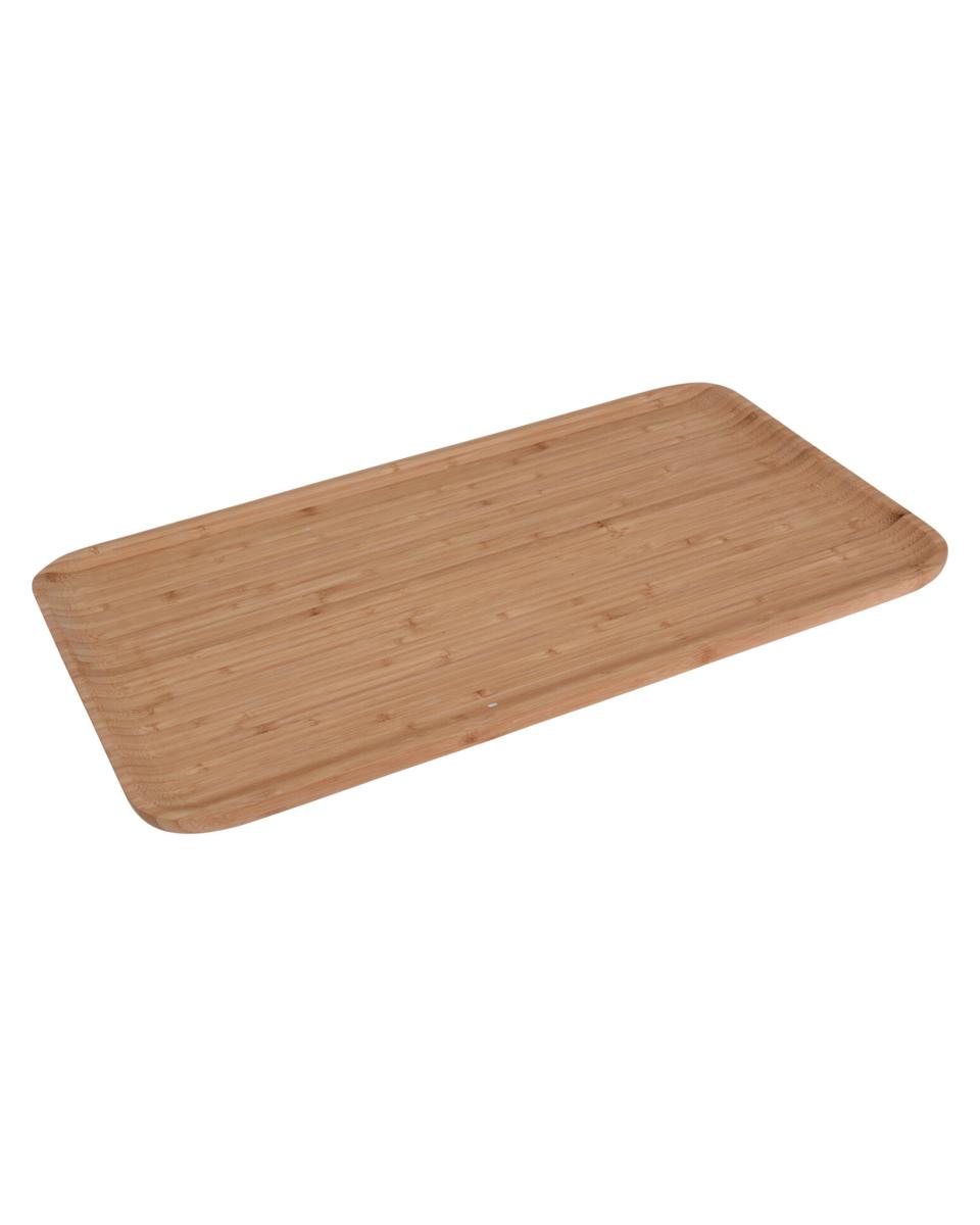 Serviertablett - H 2 x 44 x 25 cm - Bambus - G-Line