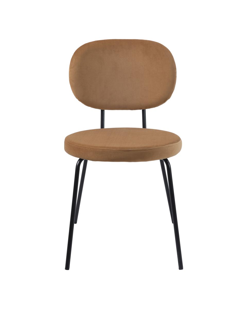 Gastronomiestuhl - Rondo - Velet Copper - G-Line