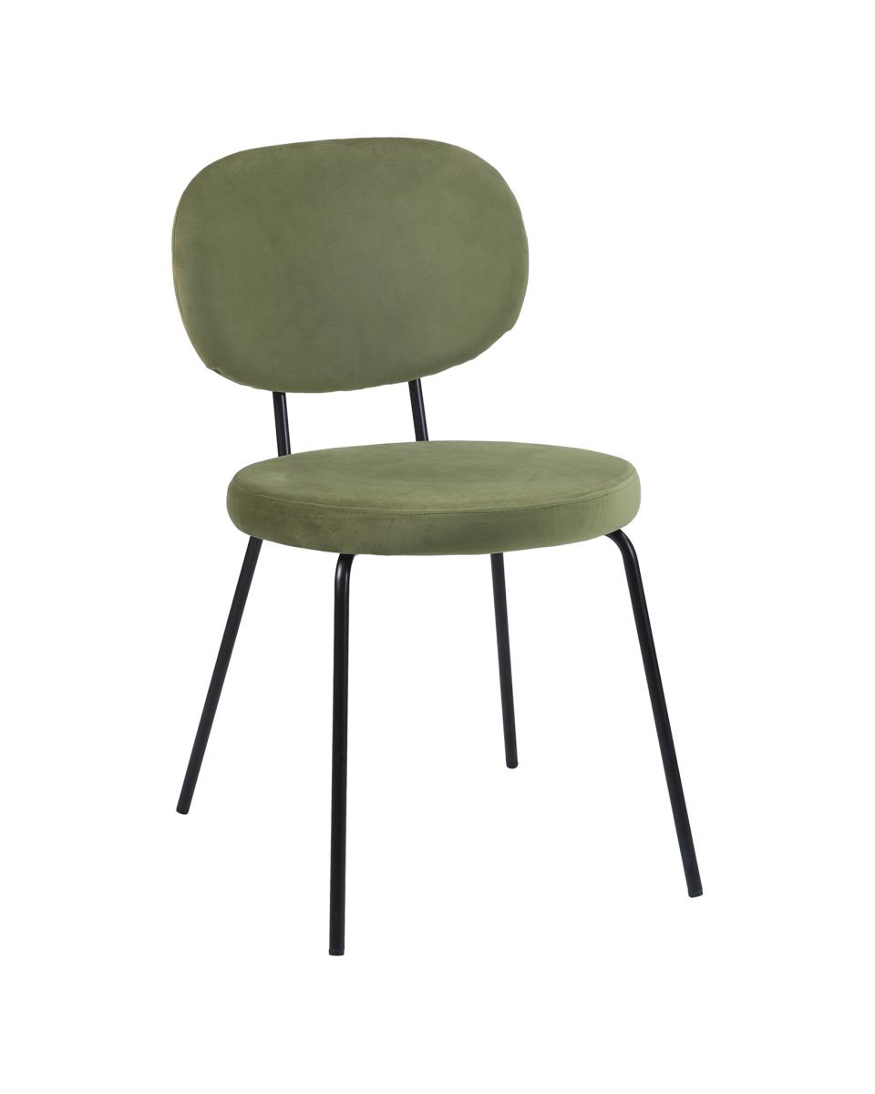 Gastronomiestuhl - Rondo - Velet Olive - G-Line