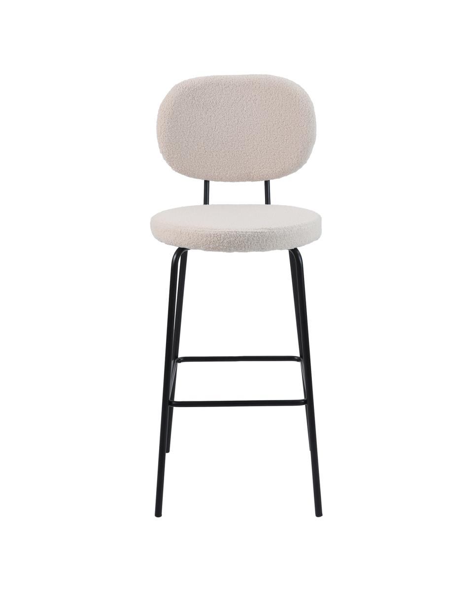 Barhocker Rondo - Teddy Crème - G-Line