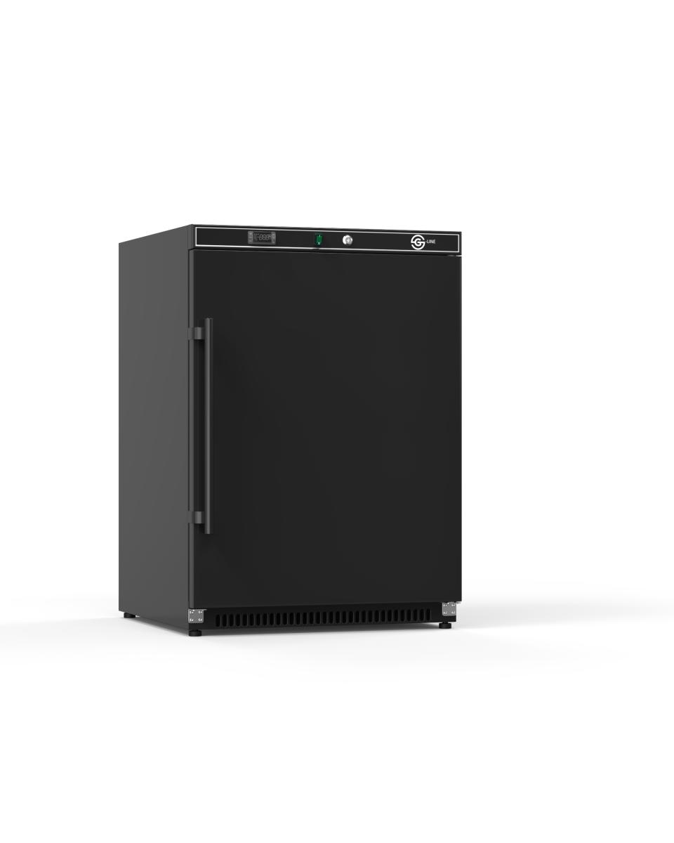 Gastronomie-Gefrierschrank – 200 Liter – Schwarz – 1 Tür – G-Line