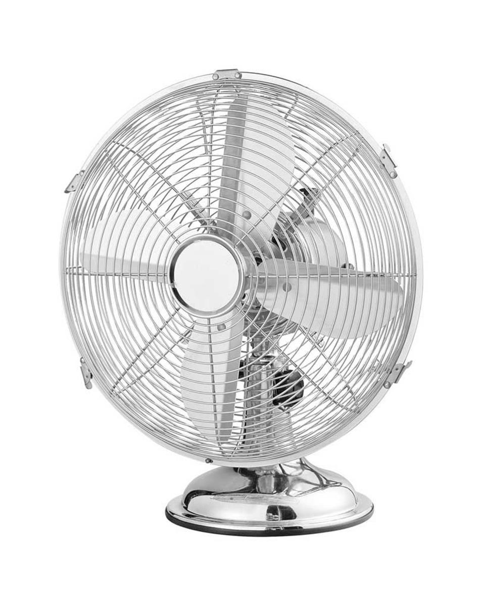 Ventilator - Tischmodell - Ø30 CM - Chrom - G-Line