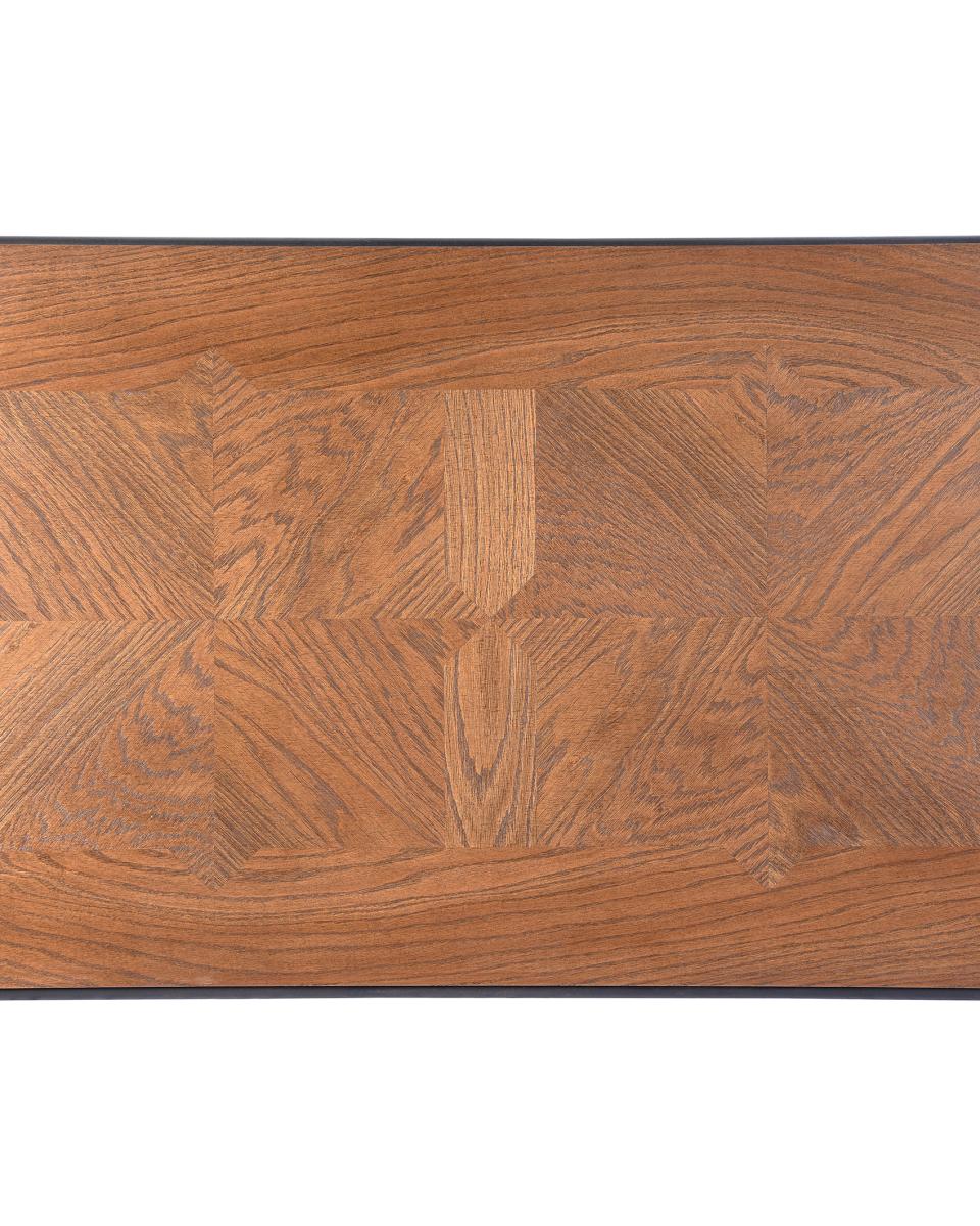 Tischplatte Markant Wood - Metallkante - 120 x 70 CM - G-Line