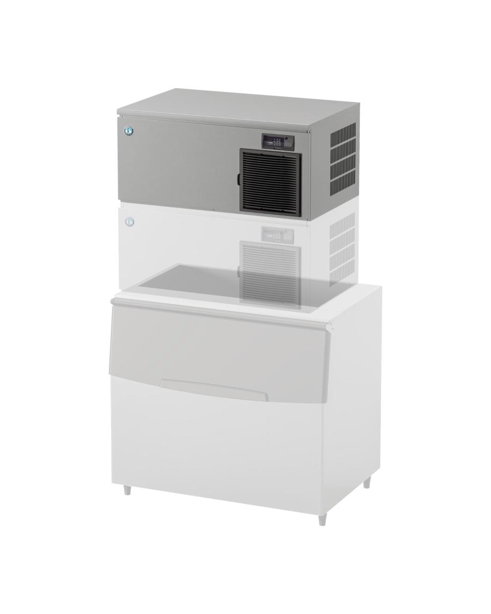 Eiswürfelmaschine - Luftgekühlt - 190KG / 24H - Eiswürfel Größe XL - Stapelbar - Edelstahl - Hoshizaki