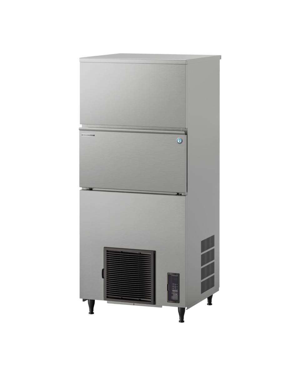 Eiswürfelmaschine - Luftgekühlt - 210KG / 24H - 110 KG Bunker - Eiswürfel Größe L - Edelstahl - Hoshizaki