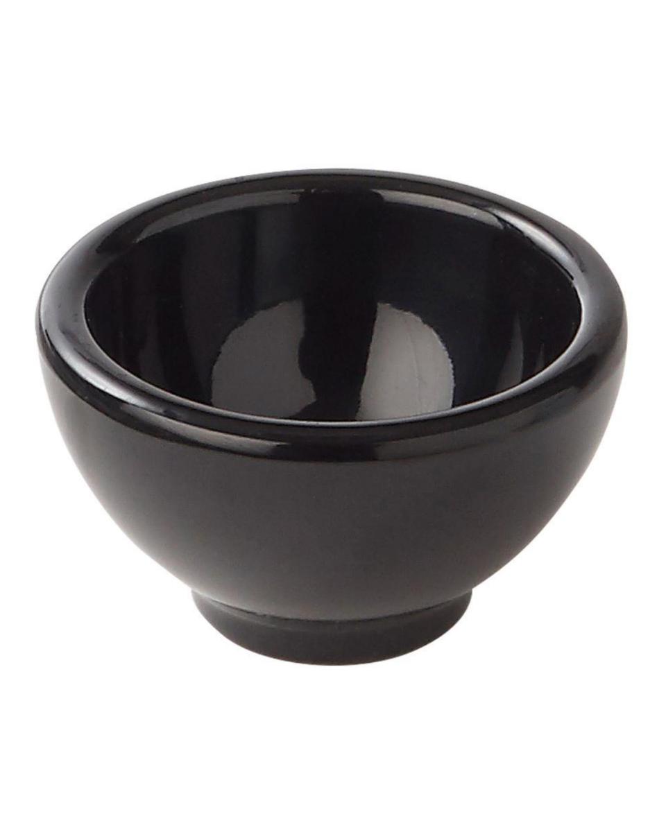 Sauciere - Rund - Amuse - 40 ML - Schwarz - Melamin - G-Line