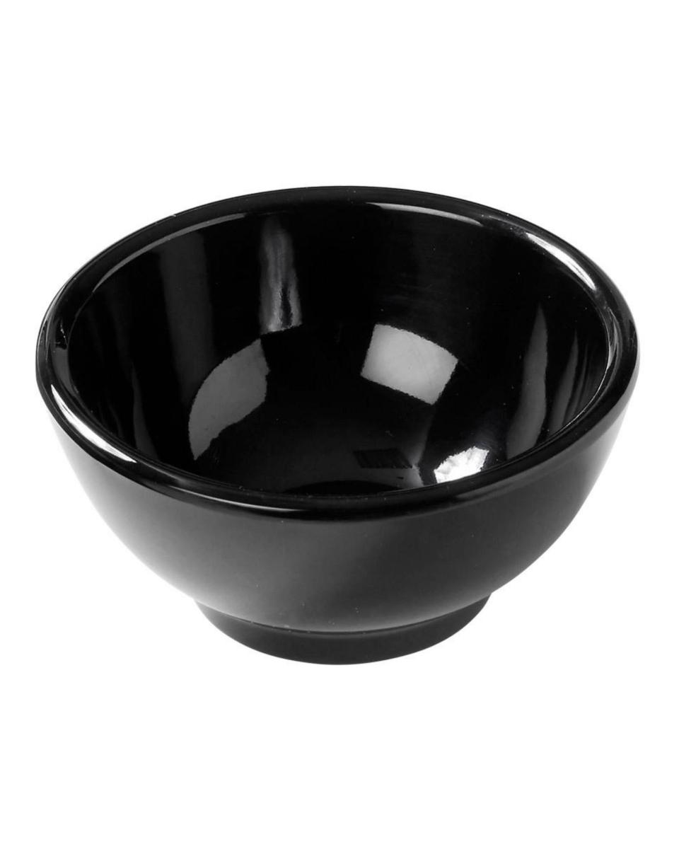 Sauciere - Rund - Schwarz - Melamin - Ø8,9 - G-Line